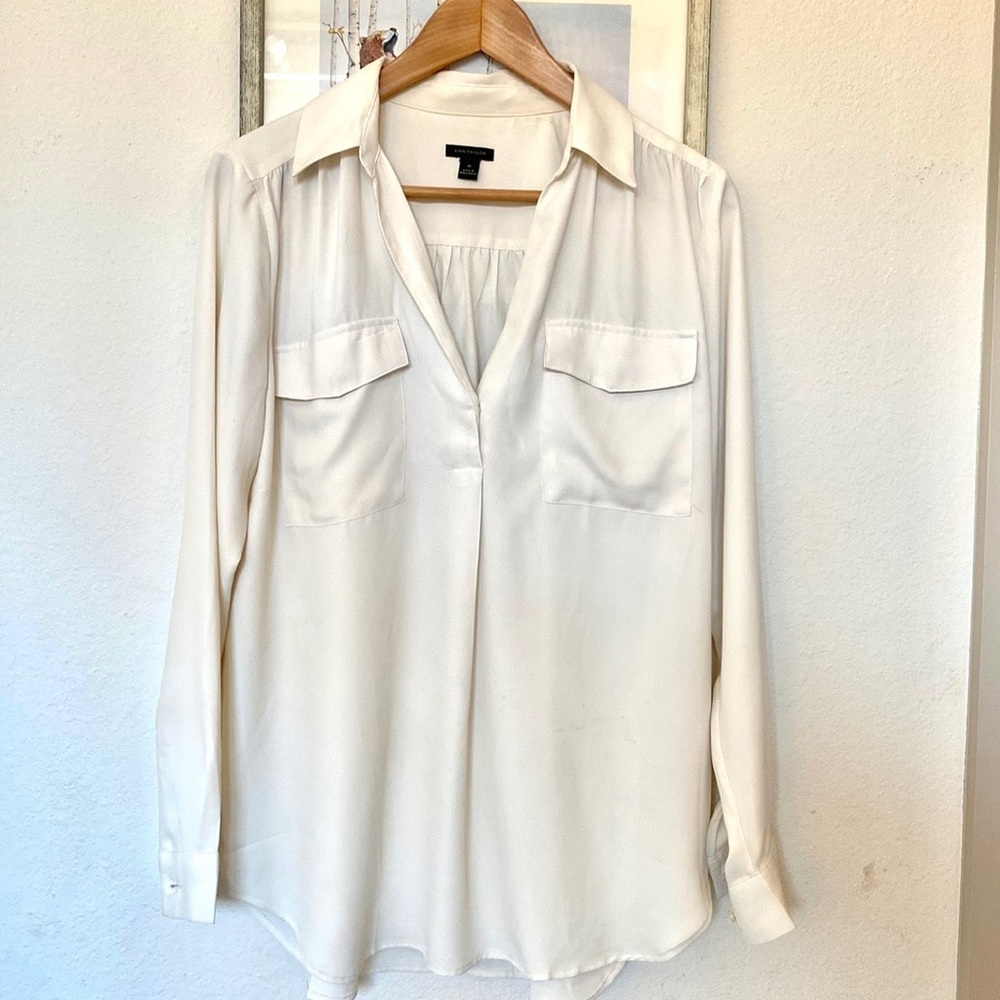Ann Taylor Camp Shirt